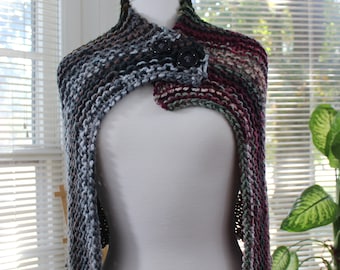 Outlander Inspired/Infinity Cowl/Eternity Scarf/Cape/Caplet/Neutral/Winter Accessories