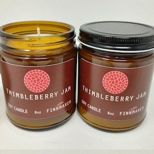 THIMBLEBERRY JAM Soy Candle