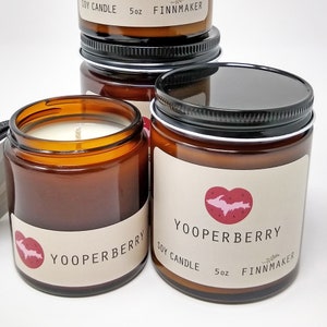 YOOPERBERRY Soy Candle | Upper Peninsula Michigan Yooper