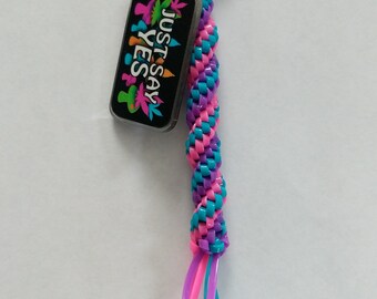 Boondoggle, Keychain, Weed, Pot Leaf, Smoker, 420 Gift, Shrooms, Just Say Yes, Cannabis, Ring, Plastic String Keychains, Backpack Zip Pull