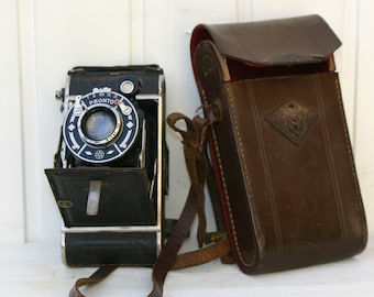 Vintage Balgenkamera Pronto- schönes Dekostück für das  Büro , Sammlerstück, Rarität, Industrialstyle, Männer, Dekoobjekt,DIY,Geschenk,