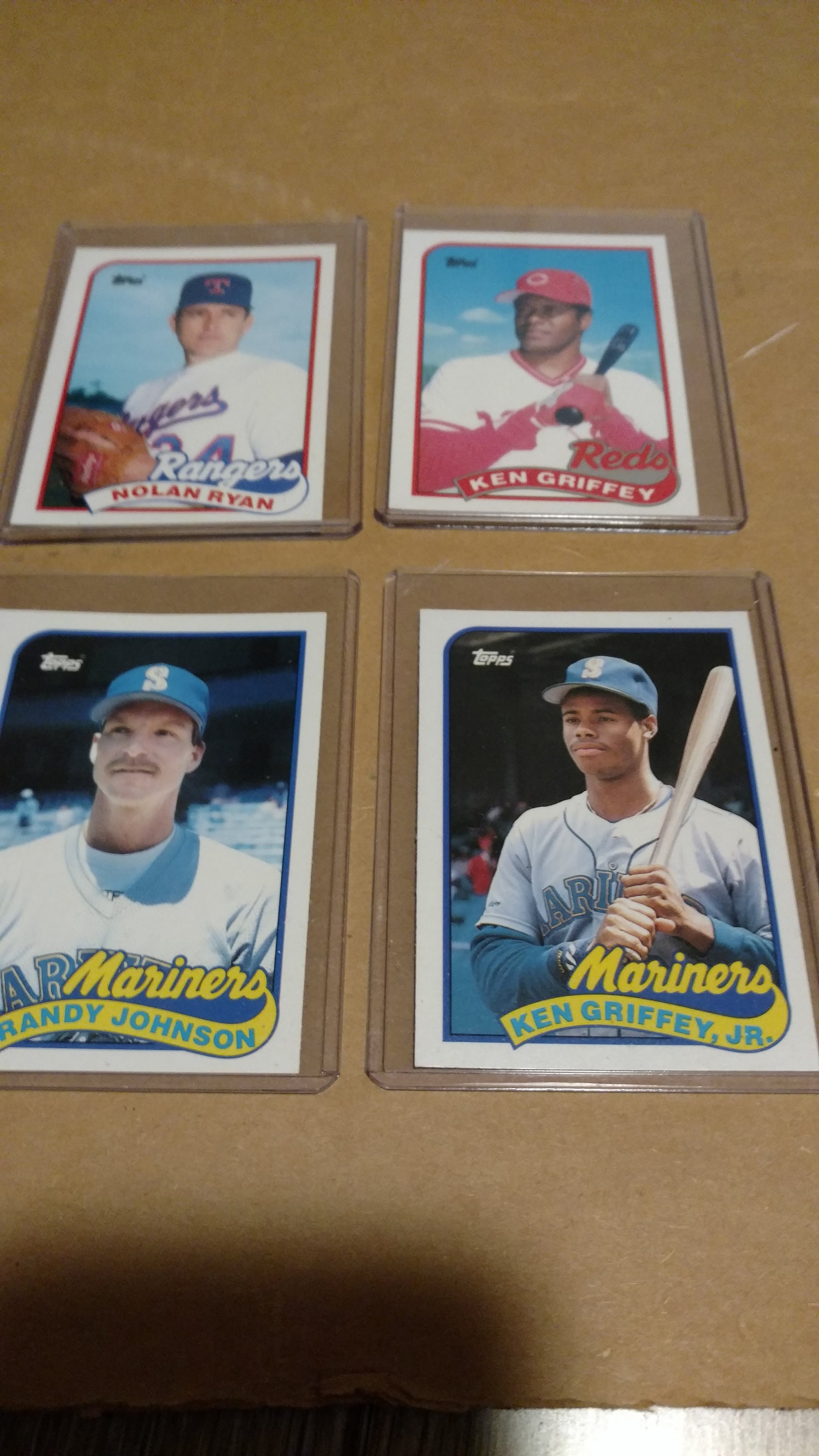 14 Topps 1989 Baseball Cards Including Ken Griffey Jr Randy - Etsy Norway