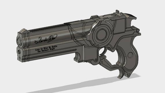 Bayonetta 2 Love Is Blue Guns 3d Files Etsy Bayonetta 2 Love Is Blue Guns 3d Files Etsy