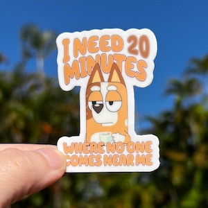 Chilli Just Needs Some Time 2.5” Laminated, Water and UV resistant Sticker great for notebooks, laptops, planners, cellphones and MORE!