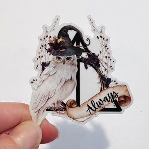 Hedwig Always 2” Laminated, Water and UV resistant Sticker great for notebooks, laptops, planners, cellphones and MORE!
