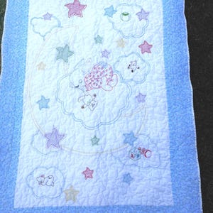 Embroidered Baby Quilt