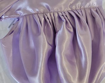 Tie band Lilac Reversible Satin hair bonnet|Satin Elasticated, Sleep Hat Bonnet, Headscarf. Night Sleep, Protecting Hairstyle,