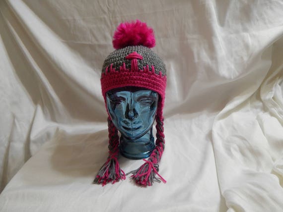 pink seahawks beanie
