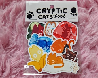 Cryptic Cats - Vinyl Sticker Pack