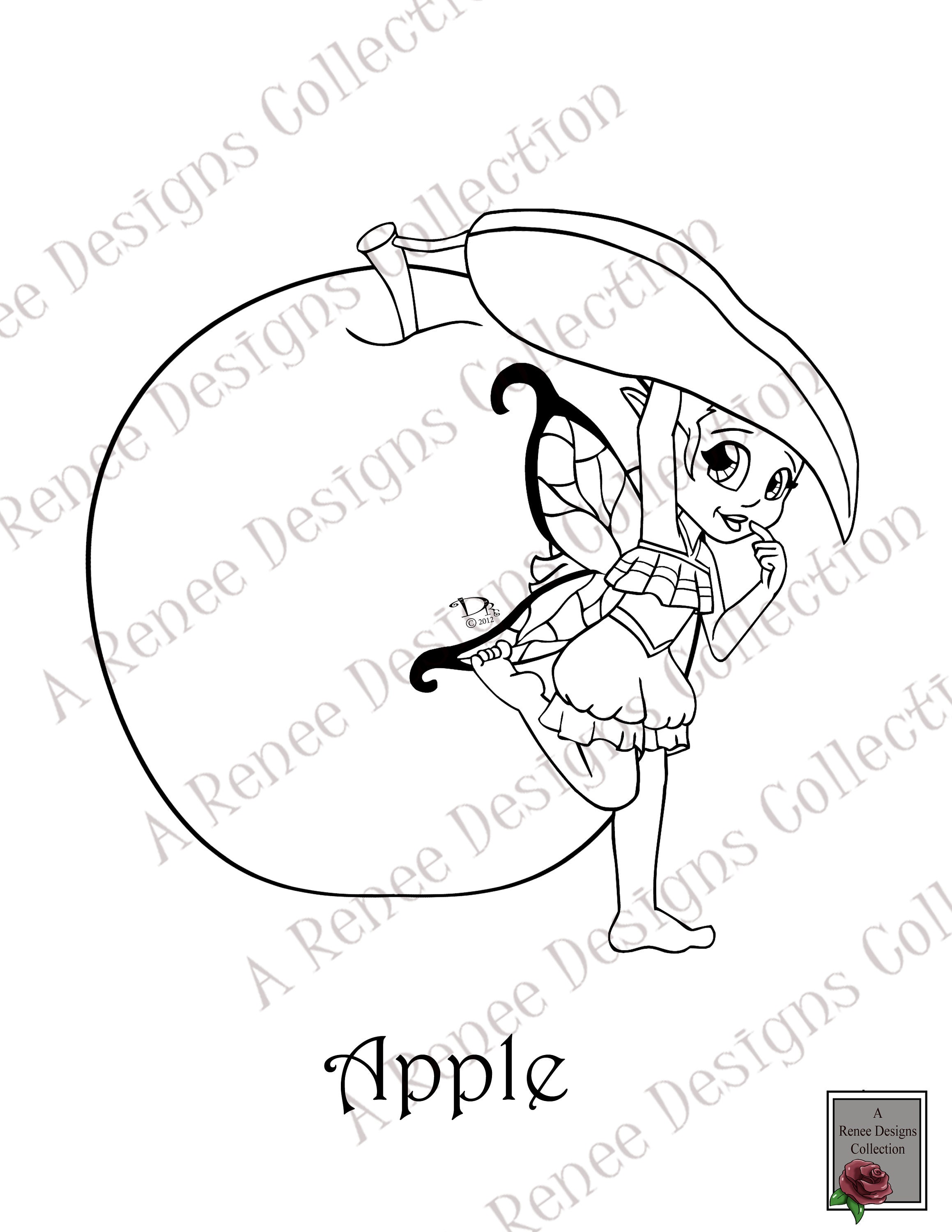African American Fairy Coloring Page, Fairy Coloring Sheets, Black Girl ...