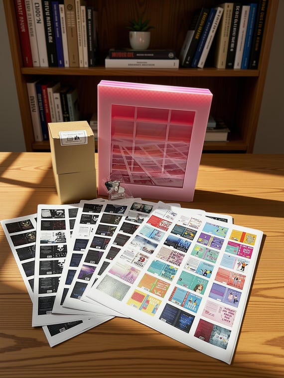 DIY Miniature Library Bundle