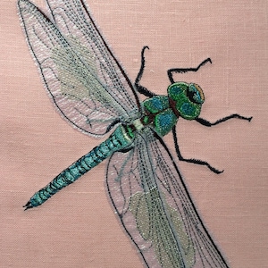 Raw Edge Applique Design &#39;Dragonfly&#39;