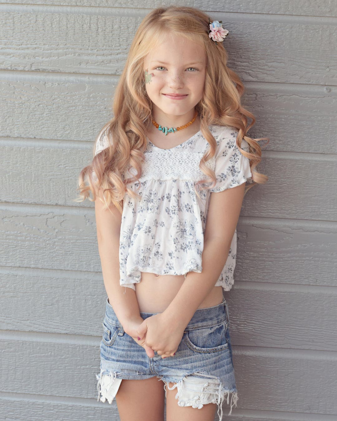 Shorty Distressed Denim Lace Pocket Bag Shorts Etsy