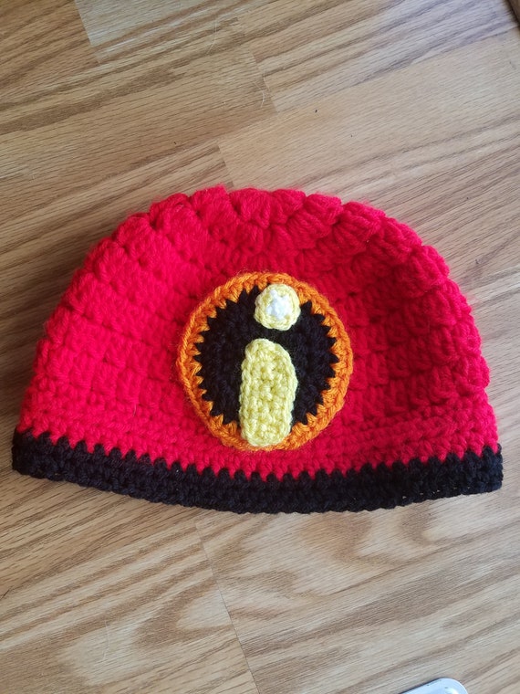 Incredibles Crochet Hat 