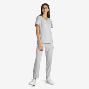 Medical scrub pants for women apparel for doctor dentist midwife uniform with pocket for nurses gown student clothing set bottoms scrubs