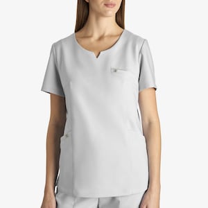 Medical scrub tops for women apparel for doctor dentist midwife uniform with pocket for nurses gown student clothing set jacket top scrubs