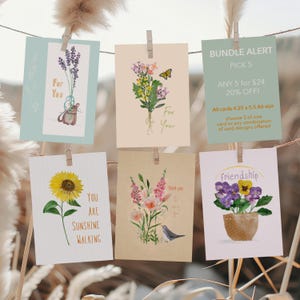 Paquete de tarjetas de felicitación para mezclar y combinar: saludos cotidianos: amigos, familia, notas de amor