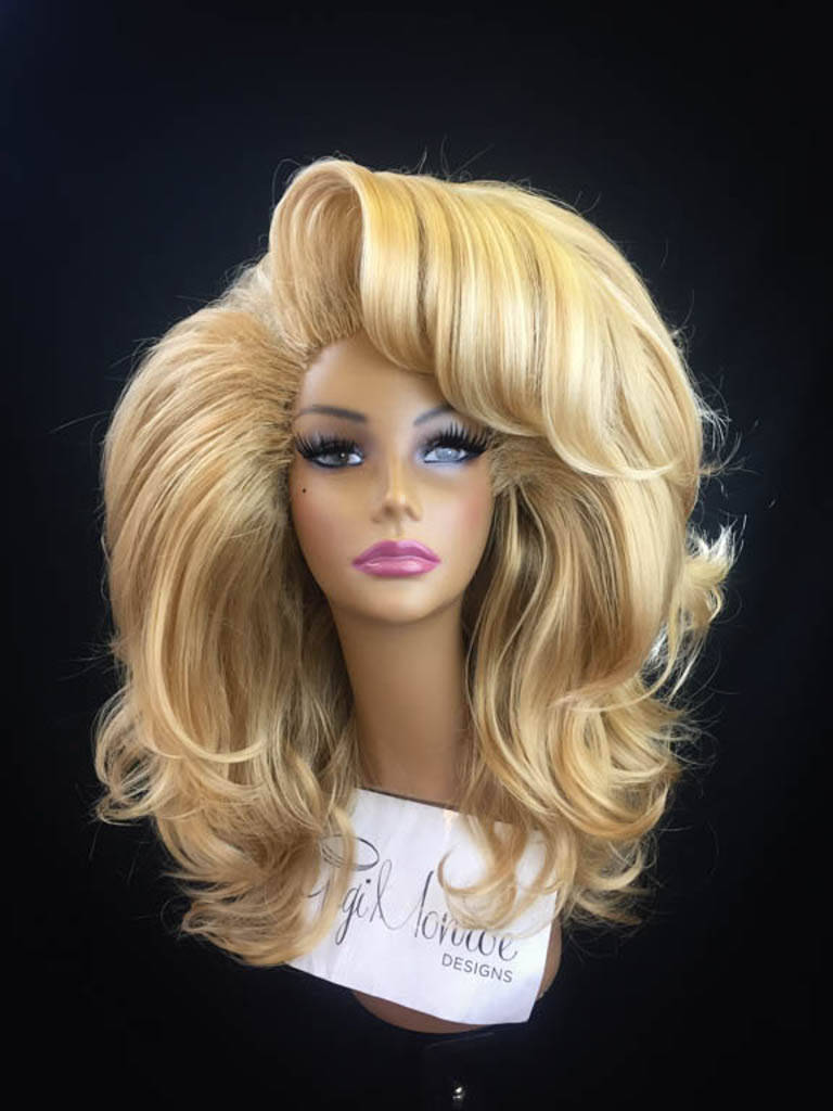 BUXOM Large Styled Wig for Drag Queens Theater Burlesque Etsy