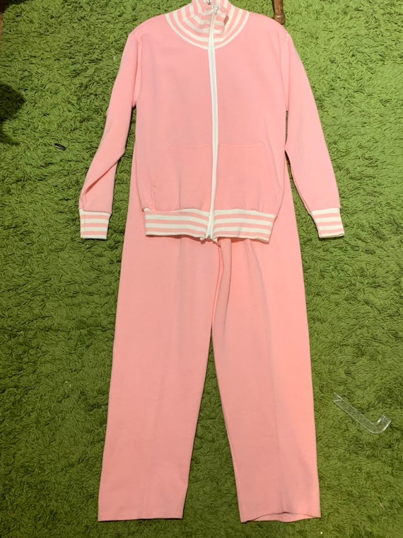 80s pink tracksuit