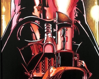 Darth Vader painting art print