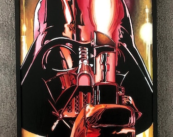Sold Out!! - DARTH VADER painting - original art piece
