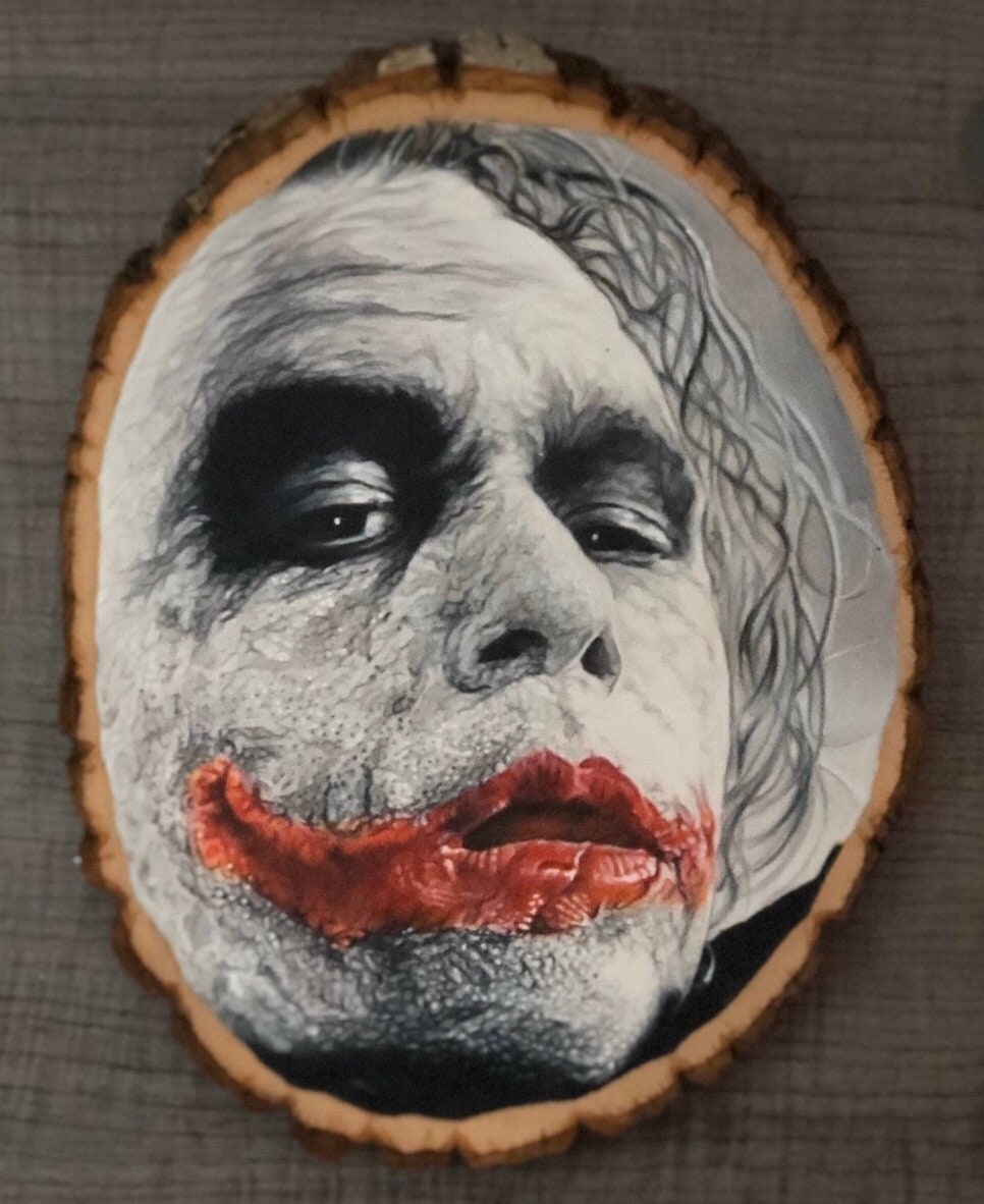 Ausverkauft Der Joker Heide Ledger Farbe Bleistift Etsy