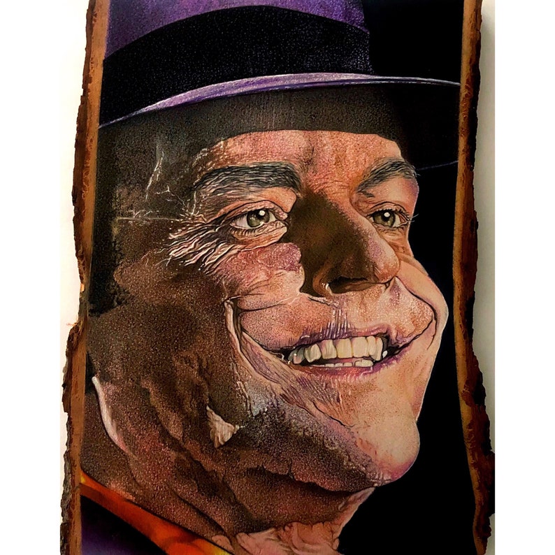 JOKER Jack Nicholson as Jack Napier the Joker Color Pencil Drawing on ...