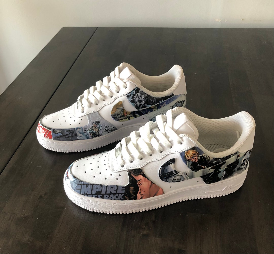 custom air force 1 star wars