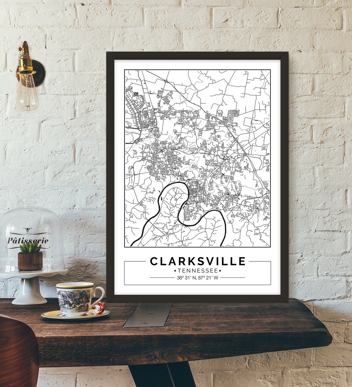 Clarksville Tennessee City Map Poster Printable Print Etsy clarksville-tennessee-city-map-poster-printable-print-etsy