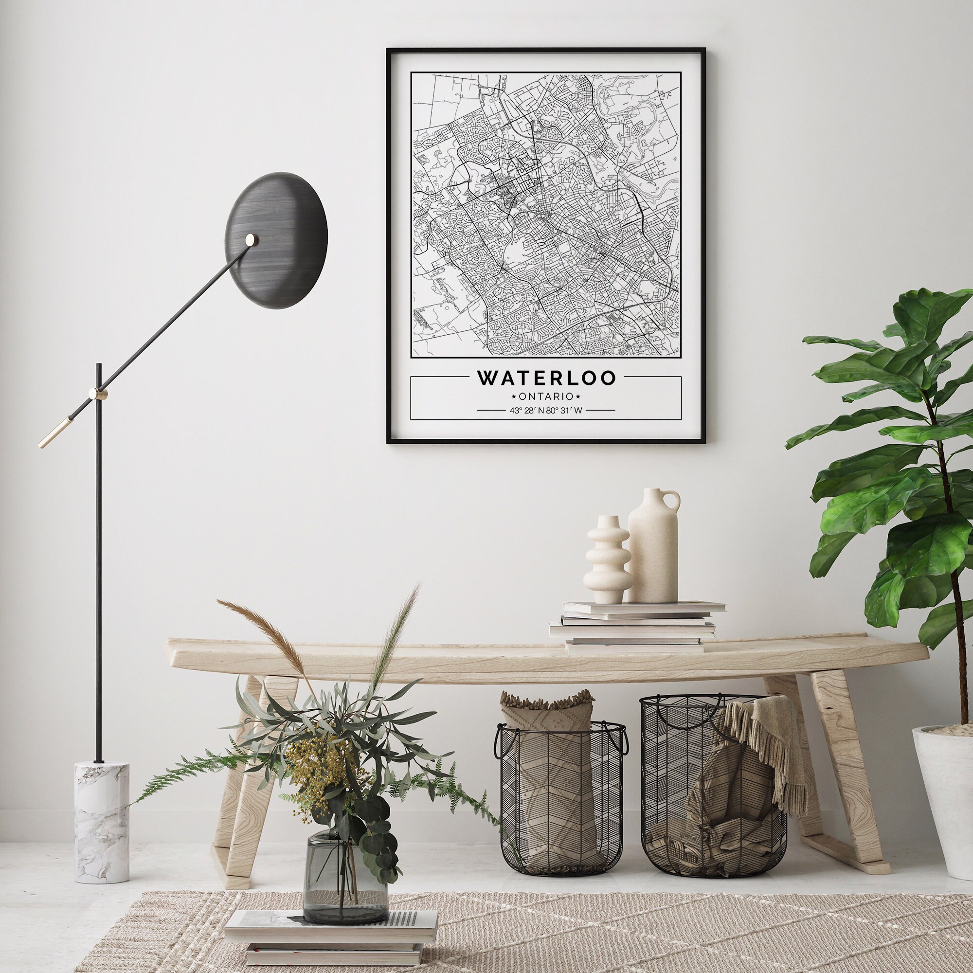 Waterloo Ontario Waterloo City Map Waterloo Poster Waterloo Etsy waterloo-ontario-waterloo-city-map-waterloo-poster-waterloo-etsy