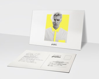 Justin Bieber Postcard