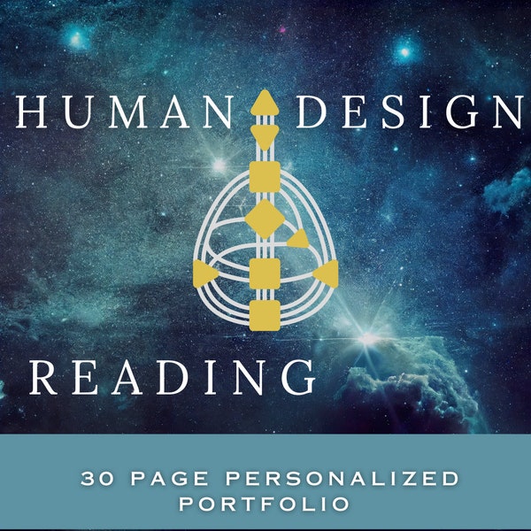 Personalized Human Design Guide - 30-Page PDF Portfolio - Bodygraph Chart Reading - Quantum HD Analysis - Comprehensive & Custom Insight