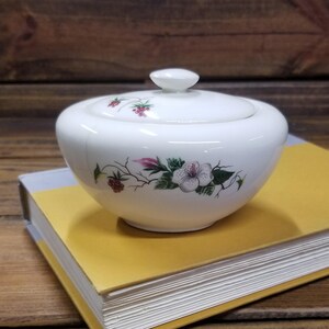 Knowles (Edwin) Sugar Bowl Regency pattern ceramic dish