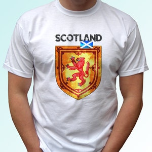 Schottland t shirt t shirt weihnachten geburtstagsgeschenk kundenspezifische personalisierte Vaterländischen Mode Kunst Grafikdesign WM Sport Urlaub Reisen