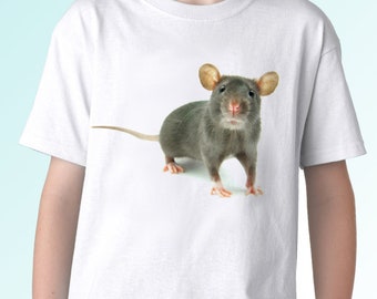 Rat t shirt top tee graphic design art birthday gift - mens, womens, kids