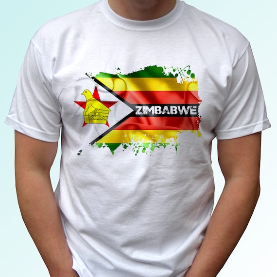 ULTRABASIC Men’s Zimbabwe Graphic T-Shirt – Eco-Friendly Cotton, Vintage Design, Limited Edition Tee - View #11