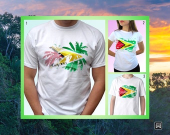 Guyana t shirt top tee Christmas Birthday Gift Custom Personalized Patriotic Fashion Art Graphic Design World Cup Sport Holiday Travel Trip