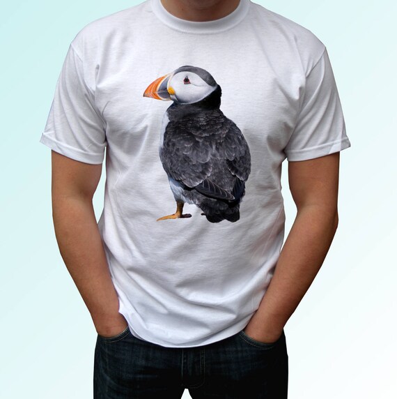 puffin print shirt