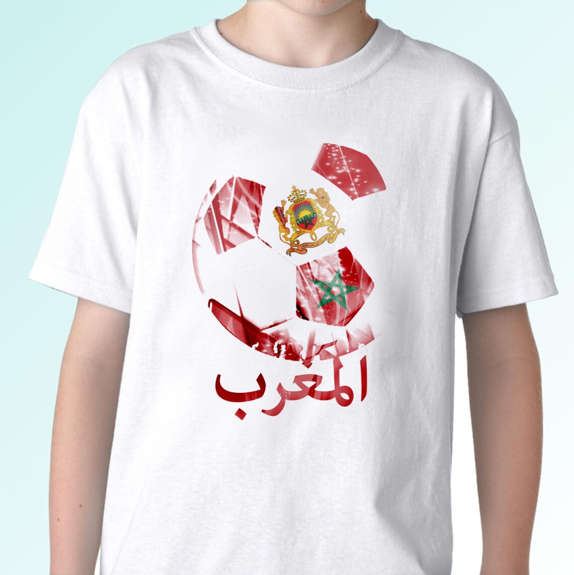 morocco soccer t shirt