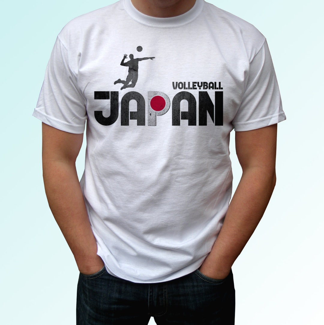 Japan Volleyball T Shirt Top Tee Christmas Birthday Gift