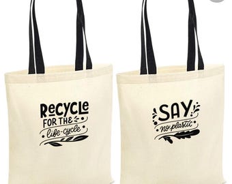 Eco Friendly Tote Bag Christmas Birthday Gift Mom Fashion Design Reusable Shopper Shopping Handbag Beach Holiday Travel Stylish Minimalist