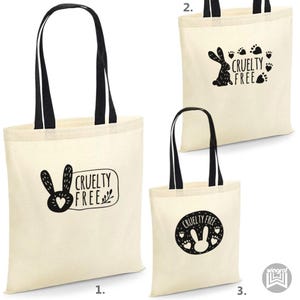 Vegan Tote Bag Christmas Birthday Gift Fashion Funny Design Eco Friendly Handbag Holiday Travel Animals Lovers Vegan Nature Animal Rights