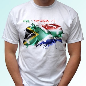 South Africa rugby t shirt tee Christmas Birthday Gift Custom Personalized Patriotic Fashion Graphic Design World Cup Sport Holiday Travel