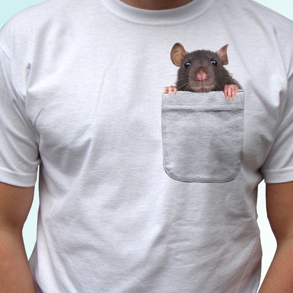 Ratte T Shirt no1 Top T Shirt Grafik Tasche Design Kunst Geburtstag Geschenk - Herren, Damen, Kinder