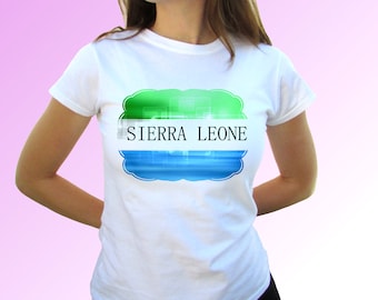 Sierra Leone T Shirt Fan Tee Gift Soccer Supporter Top Match Day Apparel Cute Graphic Heart Design Aesthetic Clothing Football 2026