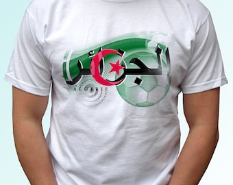 Algeria t shirt top tee Christmas Birthday Gift Custom Personalized Patriotic Fashion Art Graphic Design World Cup Sport Holiday Travel Trip