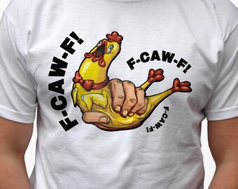 Funny Chicken T shirt Humor F Caw F Shirt Christmas Gift Rooster Meme Tee Sassy Bird Lover Shirt Inappropriate Quote Rooster Raven Crow Tees