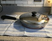Revere Ware copper bottom 10 fry pan