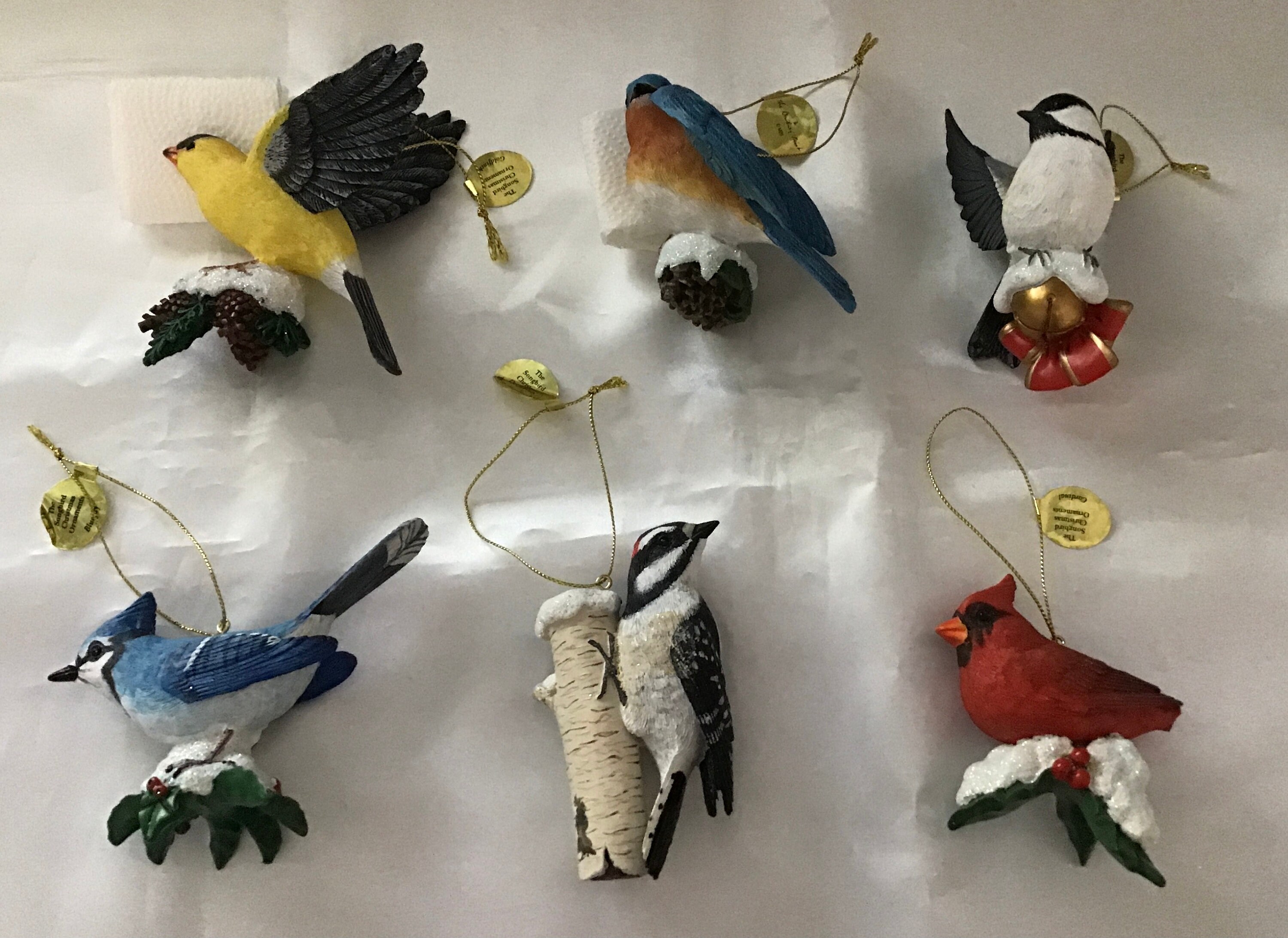 Danbury Mint Christmas Songbirds Etsy