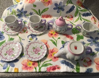 Delton Children's Porcelain Tea Set Replacement PLATE 